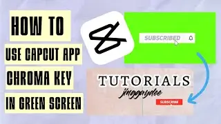 HOW TO USE GREEN SCREEN IN CAPCUT/ CHROMA KEY
