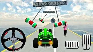 Formula Car Racing Stunts 3D #1 - Impossible Car Mega Ramp Simulator 2021 - Android GamePlay
