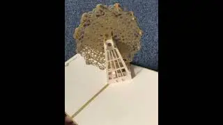 ferris wheel Pop-up 3D birthday card