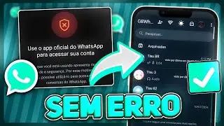 ATUALIZOU!!✅WHATSAPP MOD + NOVA BASE (GB DESCONECTOU) COMO USAR WHATSAPP MODIFICADO ATUALIZADO 2025