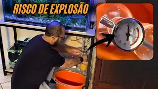 Sistema de CO2 caseiro est&aacute; com risco de explos&atilde;o das garrafas