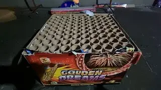 94 Shots Golden Dreams by Diamond Fireworks - Philippines New Year's eve 2023-2024