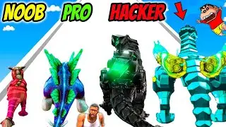 NOOB vs PRO vs HACKER in MERGE DRAGONS with SHINCHAN CHOP  Gameplay in Hindi