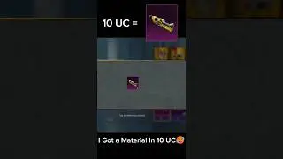 Material only 10 UC.. 🥵🔥#bgmi #pubgmobile #shorts
