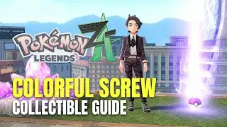 Pok&eacute;mon Legends: Z-A All Colorful Screw Location