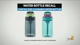Water Bottles Recalled Due To Potential Choking Hazard