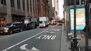 Fdny Engine 54 And Engine 65 And Ladder 4 Responding To A Call