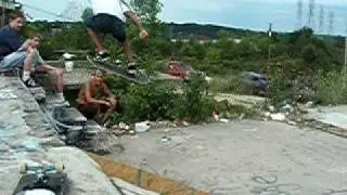 Mickey's kickflip Ridge Med. ledge