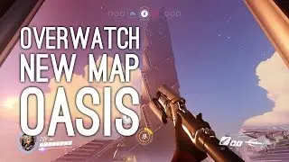 Overwatch New Map Oasis Gameplay: Let's Play Overwatch Oasis Map