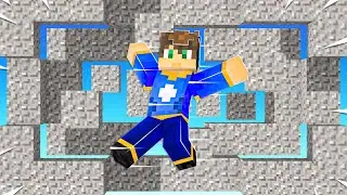 Minecraft But The World Is Floating Gravel!