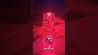 Crystal Table Lamp | USB Charging Touch Lamp | #tablelamp  #crystal #trendingshorts  #viralshorts