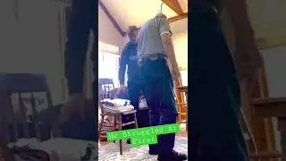 92 Year Old Doing Squats at Home 💪🏻 #shorts  #seniorfitness #lowimpactworkout #lowimpactexercise
