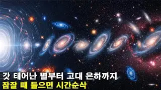 [수면다큐]《우주의 나이: 가장 젊은 천체부터 가장 오래된 천체까지》잠잘 때 들으면 시간순삭!