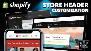 How To Edit Your Shopify Header | Shopify Header Design Tutorial