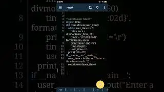 Clock ⌚⏰ Timer ⌛⏳ Using Python Programming Language 🐍
