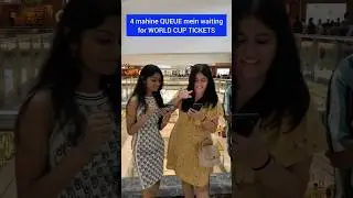 World Cup tickets mil gaye #worldcup #cricket #india