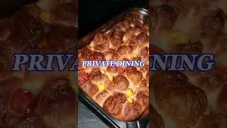 PRIVATE DINING @ GOOSE EVENTSPACE #goosegourmet #catering #privatedinner #dinner #food #events