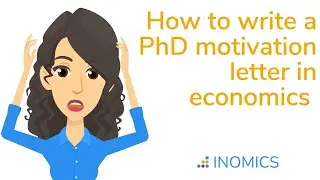 How to write a motivation letter for your economics PhD application