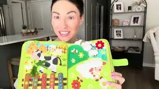 Cutest busy book for toddlers interactive fun #hahaland  AMAZON FIND!