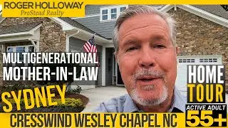 Cresswind Wesley Chapel NC [SYDNEY Model Home Tour]