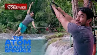 Atom Araullo, sinubukan ang viral &ldquo;fairy walk&rdquo; sa Cambughay Falls | The Atom Araullo Specials