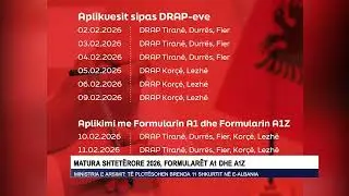 Matura Shtet&euml;rore 2026, formular&euml;t A1 dhe A1Z