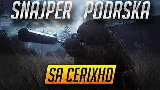 SNAJPER PODRSKA!!! sa CerixHD Playerunknowns Battlegrounds balkanski gameplay