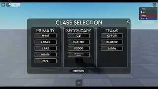 Riptide Class/Loadout System