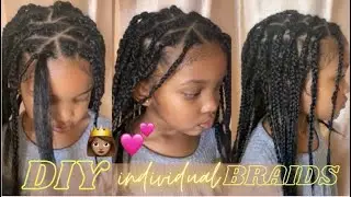 Kids Individual Braids💘 Crochet Method ~ Protective Styles for Kids