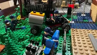 Lego Jurassic world ACU base camp
