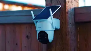 aosu 360&deg; Full Coverage 2K Security Cameras INSTALLATION | Track Motion  @NewManDIY