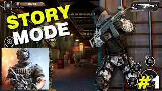 🔴ZENO ZONE - BATTLEOPS OFFLINE GUN GAME - CHAPTER 1 THE ESCAPE 😎🔥