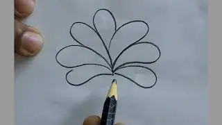 how to draw drawing easy art howtodraw flower drawing with circle