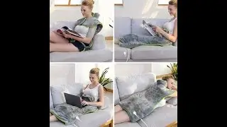 Large Heating Pad Large Moist Electric Heating Pad Double-Faced Soft Material 12''x24