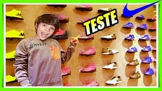NOVA CHUTEIRA NIKE PARA TREINO DE FUTSAL + TESTE