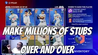 *NEW*INSANE STUB METHOD(GLITCH)MAKE MILLIONS OF STUBS OVER AND OVER👌MLB THE SHOW 22