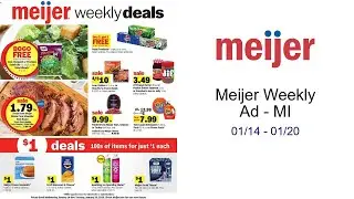 Meijer Weekly Ad - MI 01/14 - 01/20