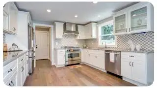 White Kitchen Ideas | Clean and Beautiful Home Renovation | 2021