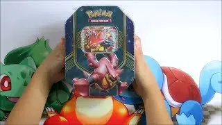 Pokemon TCG Opening Heroic Pokemon-ex Power Up Volcanion EX Tin