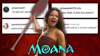 FUNNIEST Moana Trailer Comments (as a Song) | Chat Music