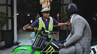 GTA _V_ Jewel_ Store_ Heist __(Last_ scene_)