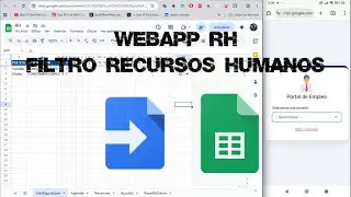 WebApp - RH -Recursos Humanos - Google Sheets - Apps Script - WhatsApp