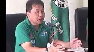 Sulu Provincial Peace and Order Council Meeting on November 15, 2012