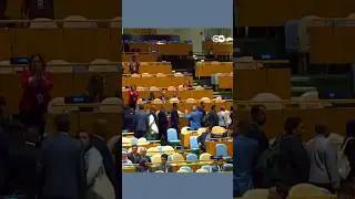 Delegates walk out ahead of Netanyahu UN address | DW News