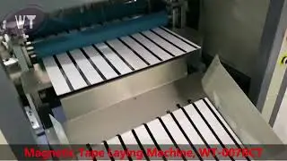 Magnetic Tape Laying Machine For Paper Sheet Passbook Parking Tickets