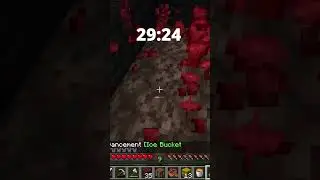 Playing one minute of minecraft every day until i beat the game (34) #minecraft