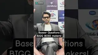 Baseer Ali Questions Bigg Boss 19 Makers: Why Were the Last 4 Evictions Cancelled? #Shorts