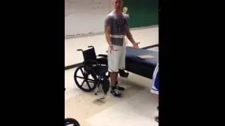 Standing transfer, Assisted Pivot