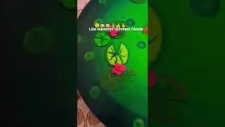 #shortvideo#art#viralvideo#lotus3dclay work#walldecor#handicraft #circle art#lippanart#diy #acrylic