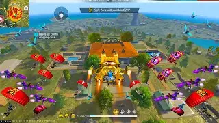 57 kills 💪 SCAR+MP40 99%Headshot Rate ⚡| Solo Vs Squad Full Gameplay | intel i5 🖥 Freefire